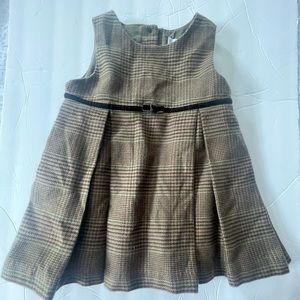 Girl's Ralph Lauren Brown & Green Jumper size 12M